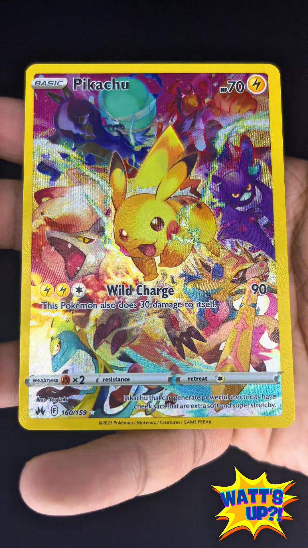 pokemon cards crown zenith pikachu Pokémon TCG: Special Collection (Pikachu VMAX) Featuring a striking image of the captivating character 2023 Pokémon Crown Zenith Pikachu