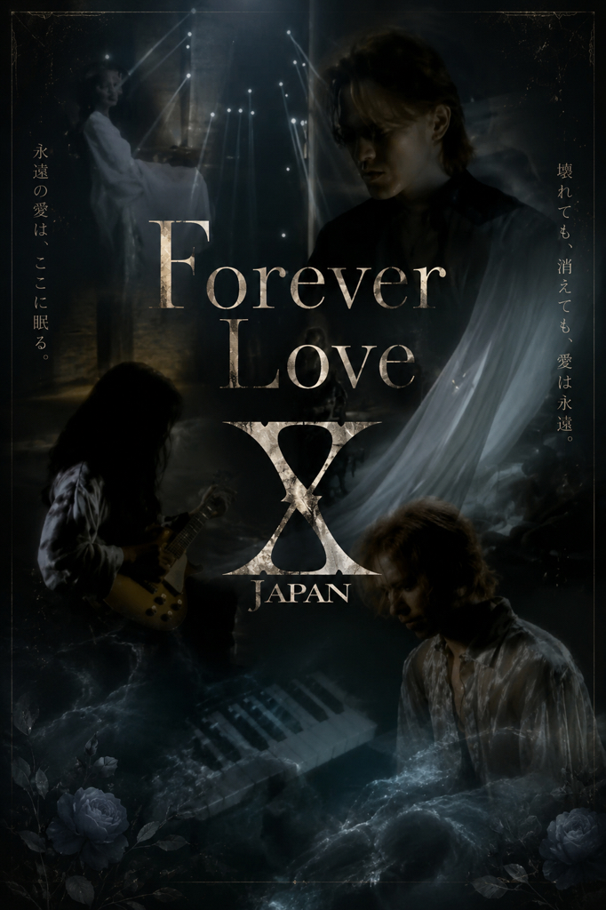 Forever Love (PV version) #Foreverlove #XJAPAN | We love Art of life