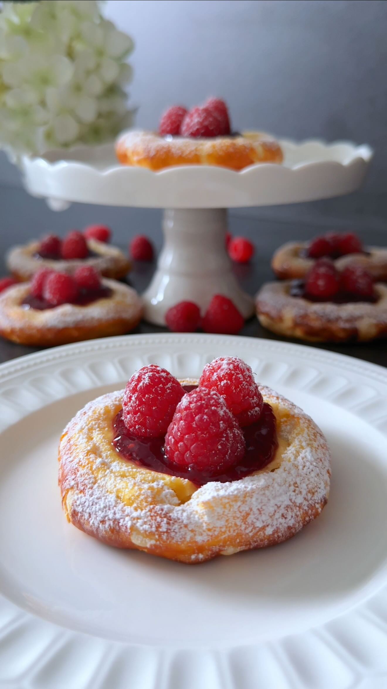 Click here for the Recipe 🤍 Raspberry Pastry Indulge in the delightful ...