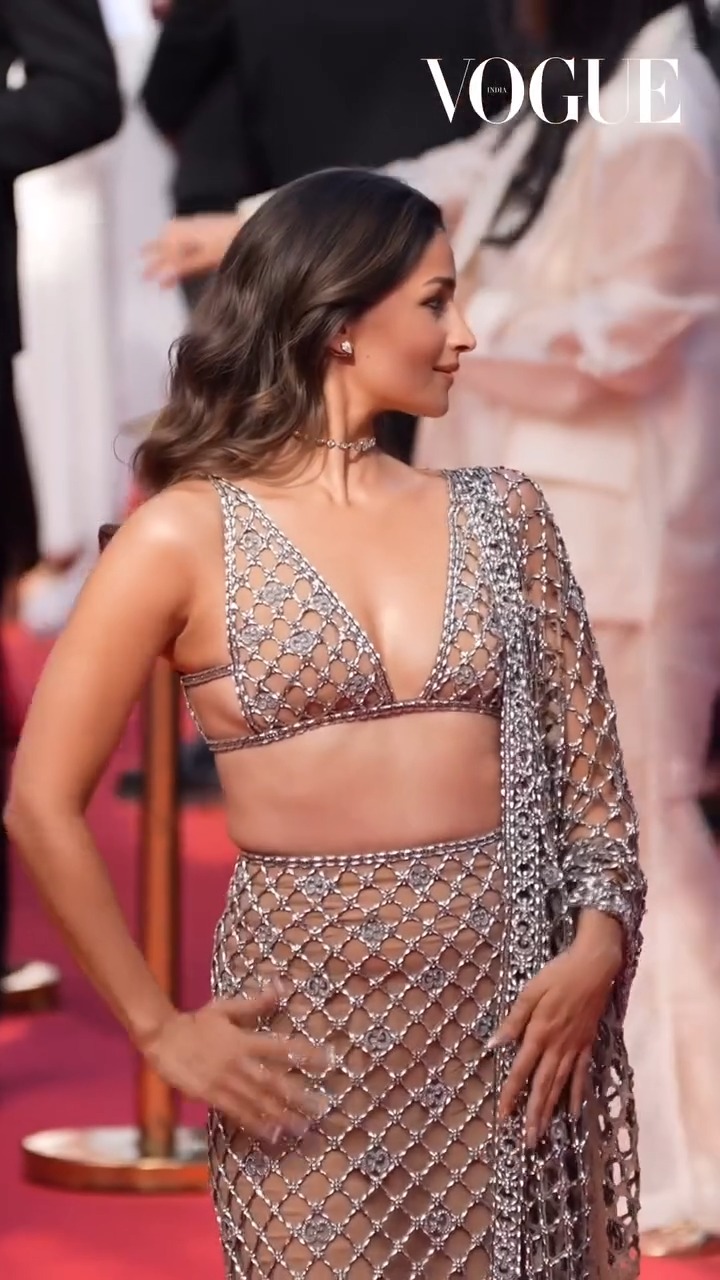 Alia Bhatt in Gucci at Cannes Closing Ceremony Red Carpet