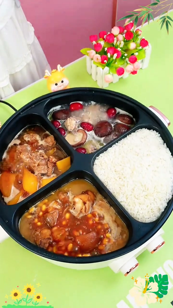 How useful is this multi-functional electric cooker? It can cook