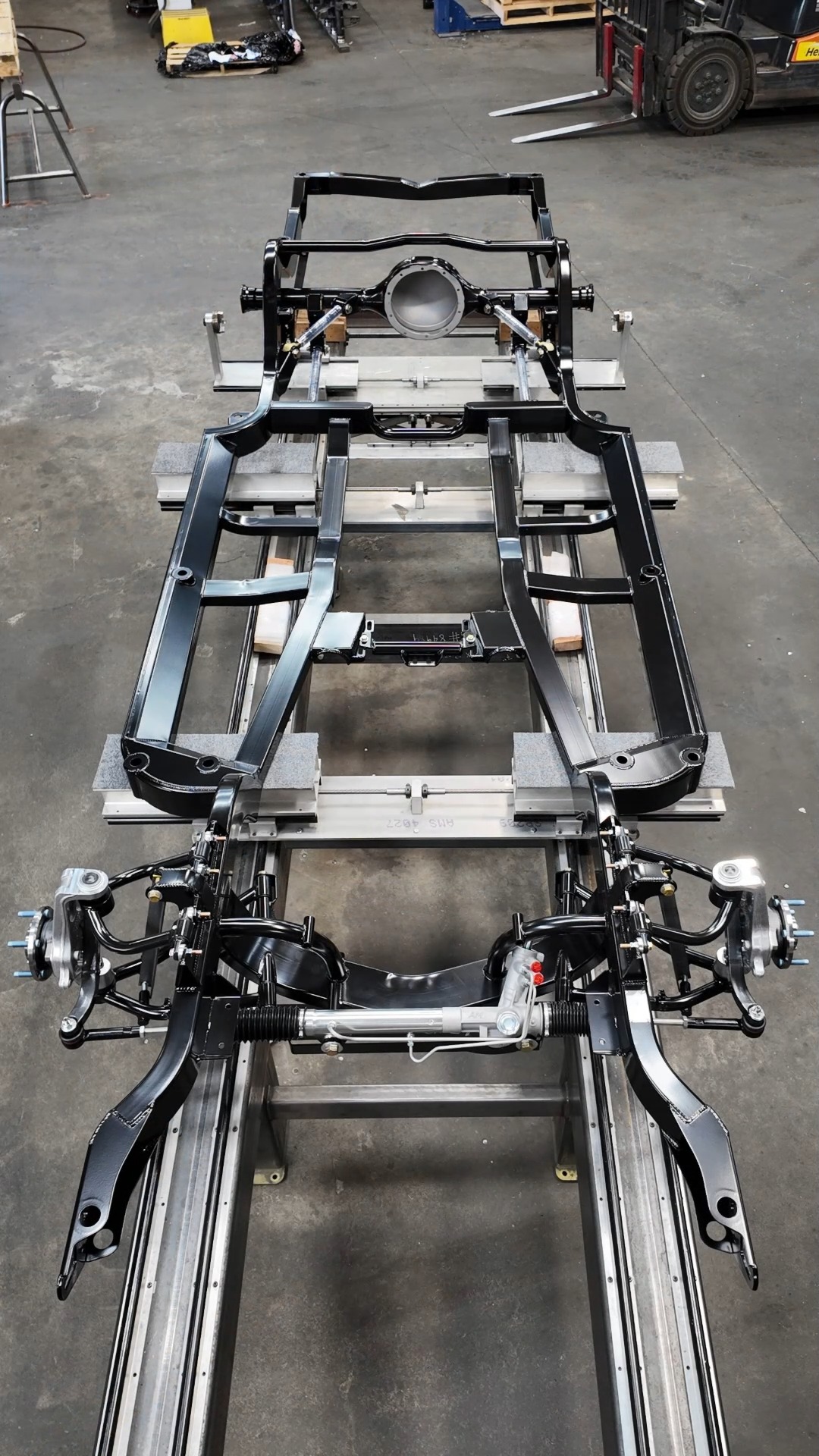 The AME Tri-Five chassis sets the benchmark—engineered to outlast