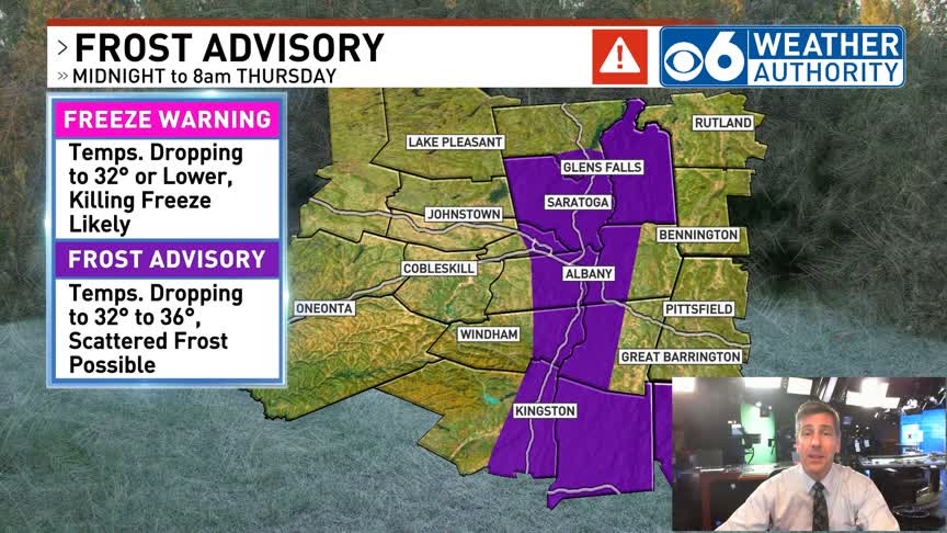 Capital Region Wednesday evening weather briefing - April 30, 2025 ...
