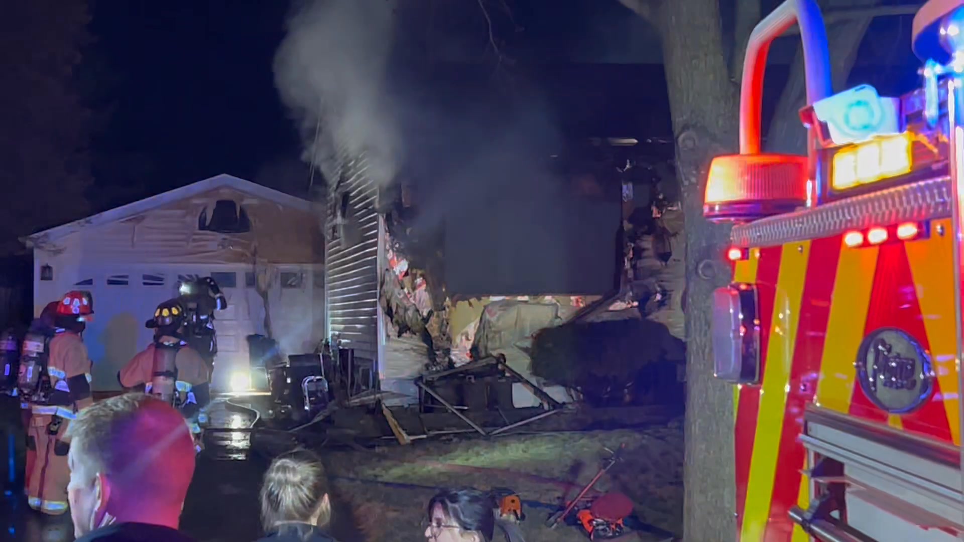 ABC 6 News captured this video of the aftermath of a house fire on 49th ...