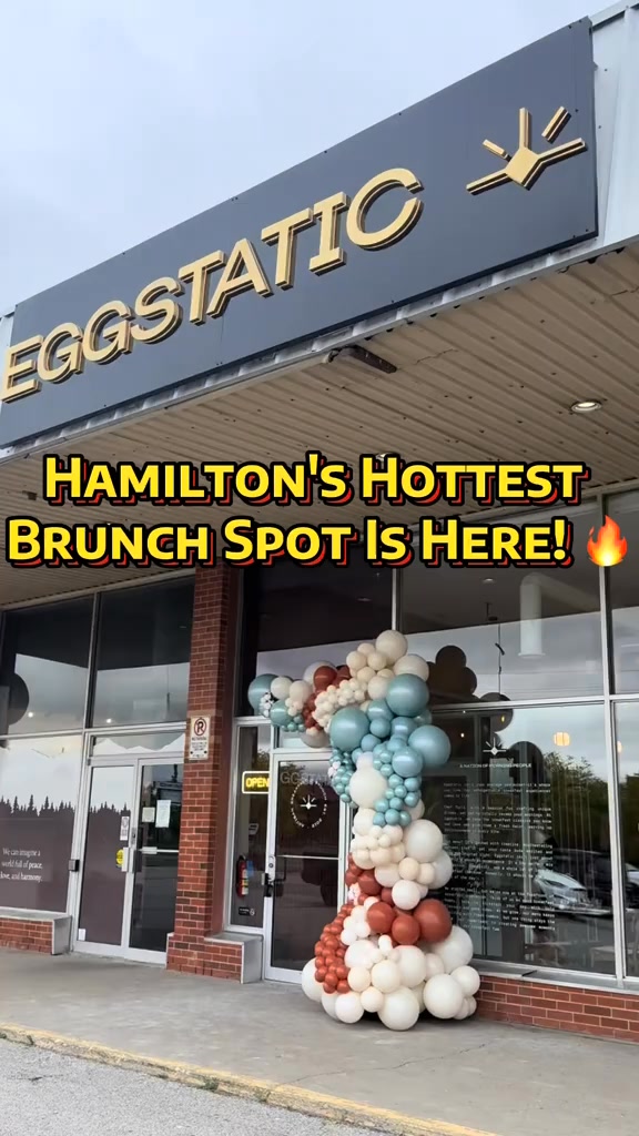 EGGSTATIC has officially opened in Waterdown, Ontario and it looks ...