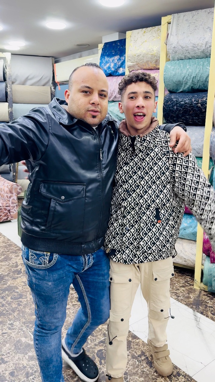 حبيب قلبي مهااب القماش اللي عالحق مابيهدااش شارع الأزهر الحج وليد والحج ...