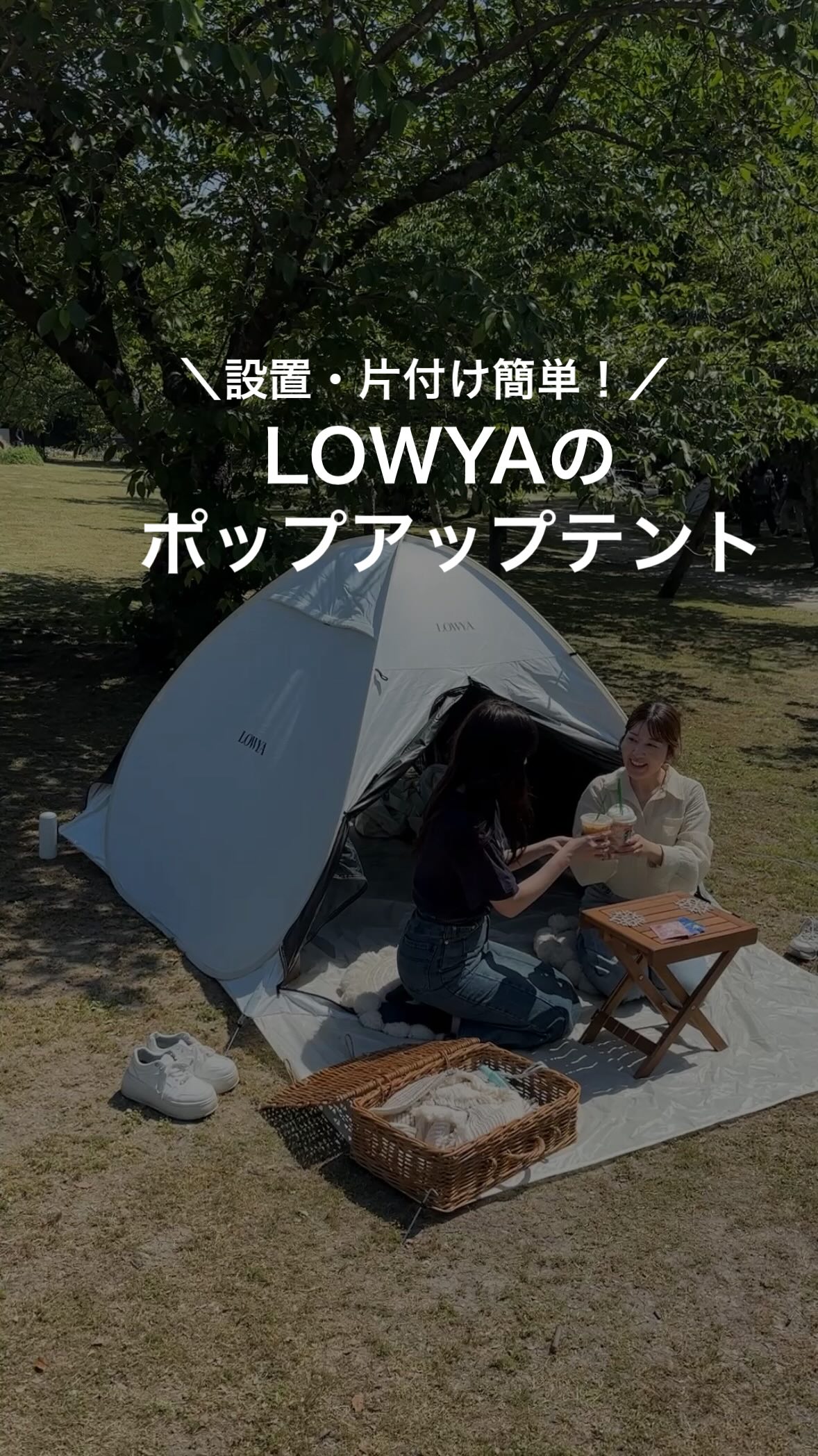 アウトドアの相棒はこれ一択！ 🏕️ ／ 毎年大人気のポップアップ