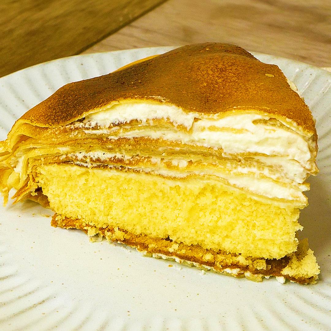 ホットケーキミックスで作るミルクレープが神すぎる】クレープメーカー