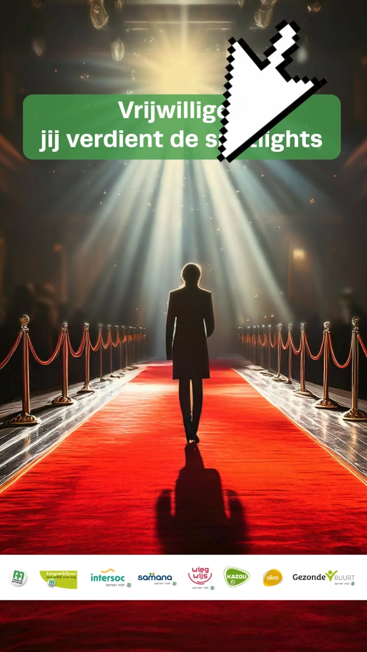 W𝐞e𝐤 𝐯a𝐧 𝐝e v𝐫i𝐣w𝐢l𝐥i𝐠e𝐫 Wij lopen de rode loper voor je uit, lieve ...