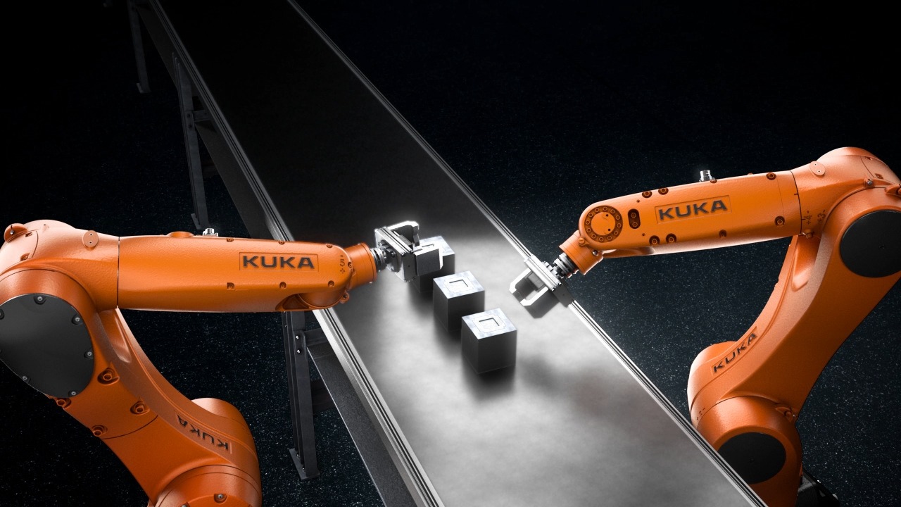 The KR AGILUS six-axis robot might be one of the most compact robots in ...