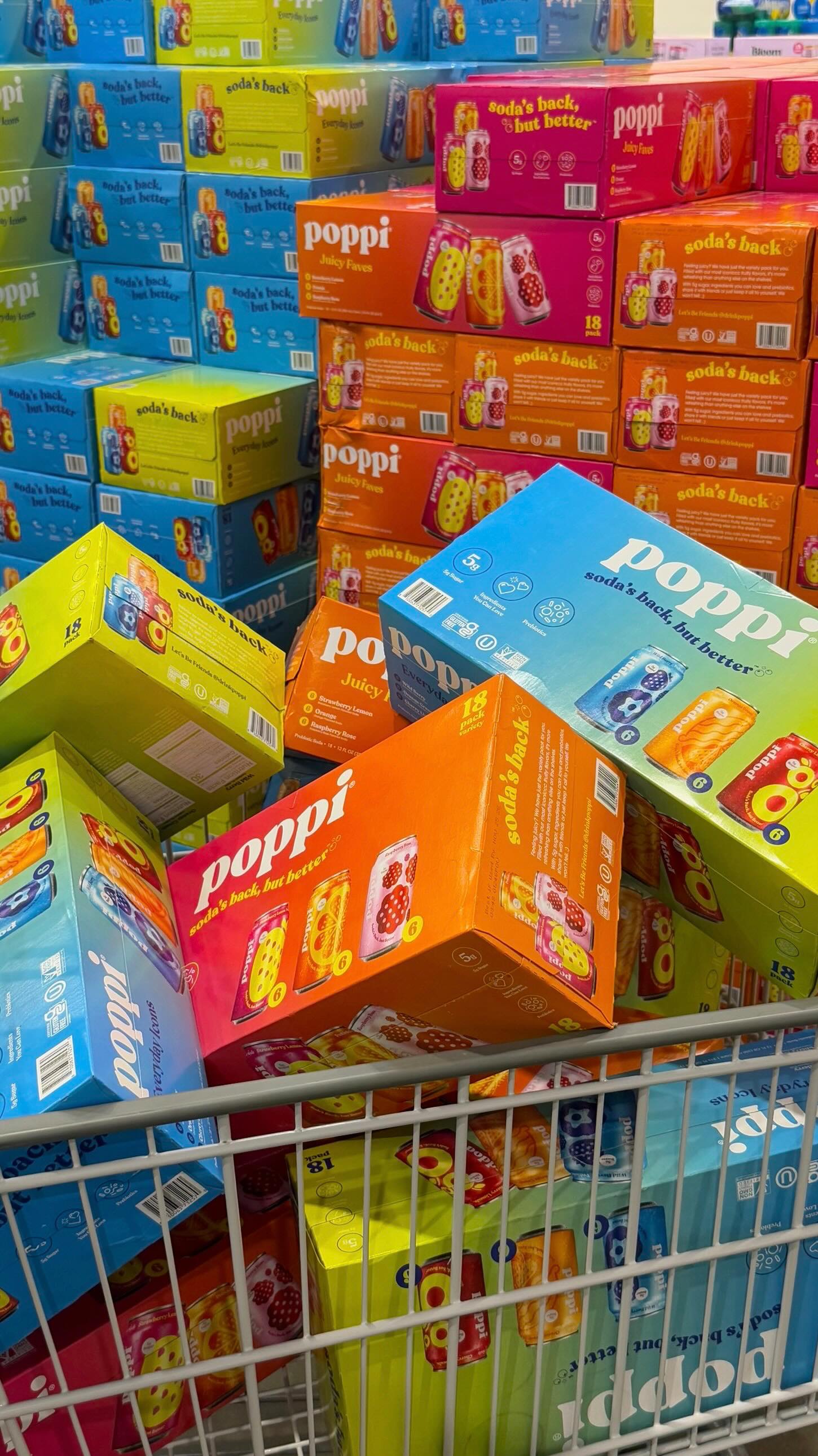 all of your poppi faves in one pack?! 🤭 just know @costco has it