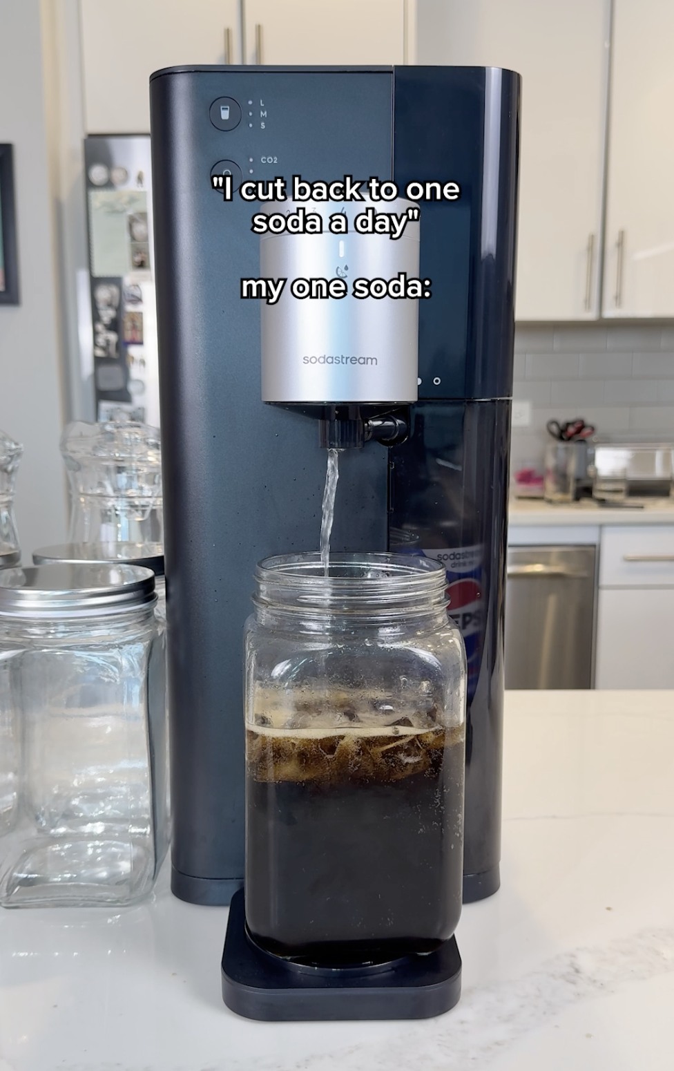 one large pepsi, coming up! | Sodastream