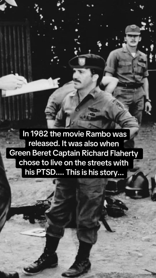 The Rambo speech was sadly the same words the my friend Green Beret ...