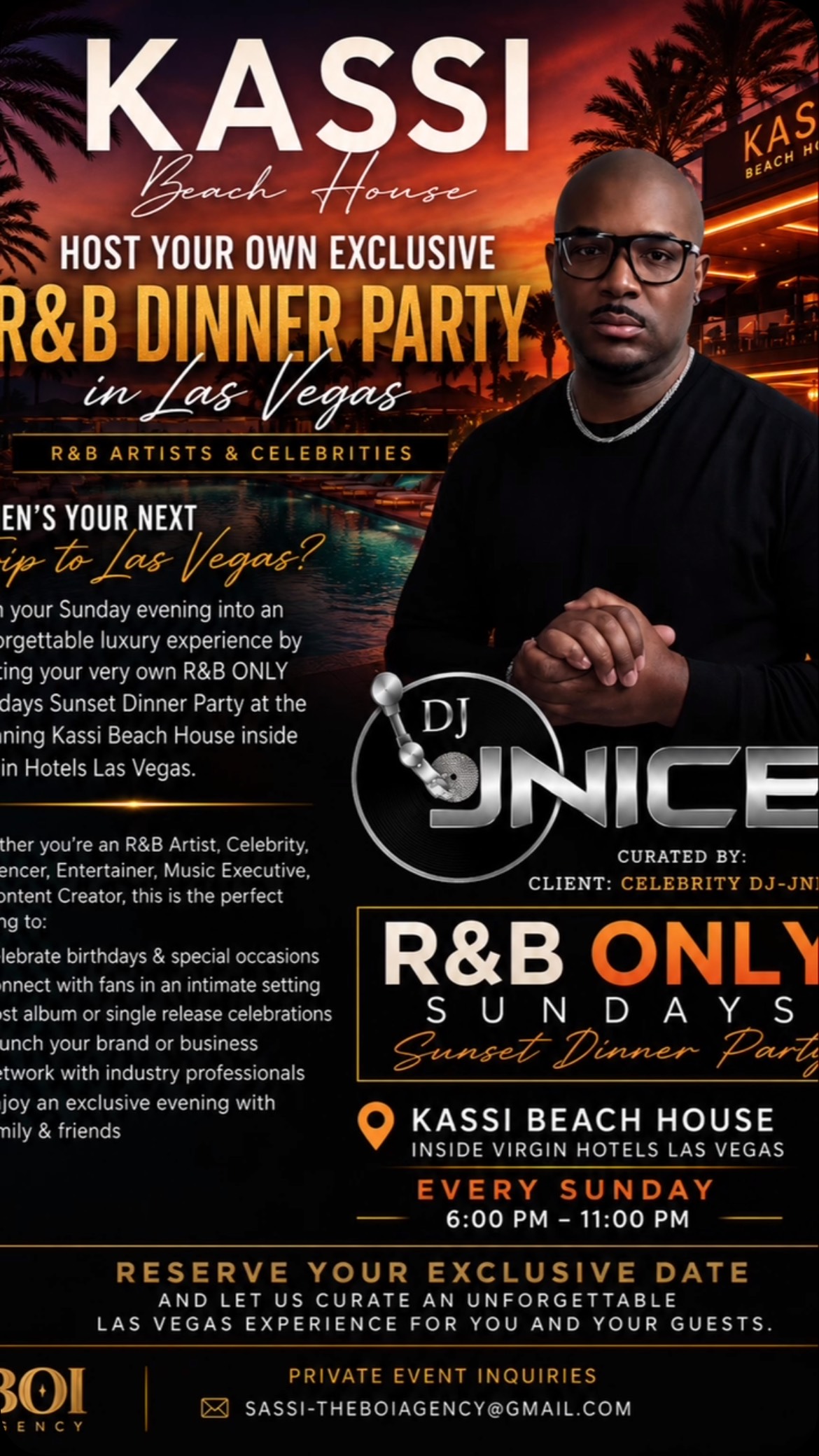 kassi beach house dress code R&B Artists, Celebrities & Creatives… Las Vegas is calling! , Host your own exclusive R&B ONLY Sundays Sunset Dinner Party at the beautiful inside Virgin Hotels Size:AI US: (S-XXL) I DE: S-XXL I FR: S-XXL Print Tops Kassi restaurant Briana Open-Back Bodycon Glitter