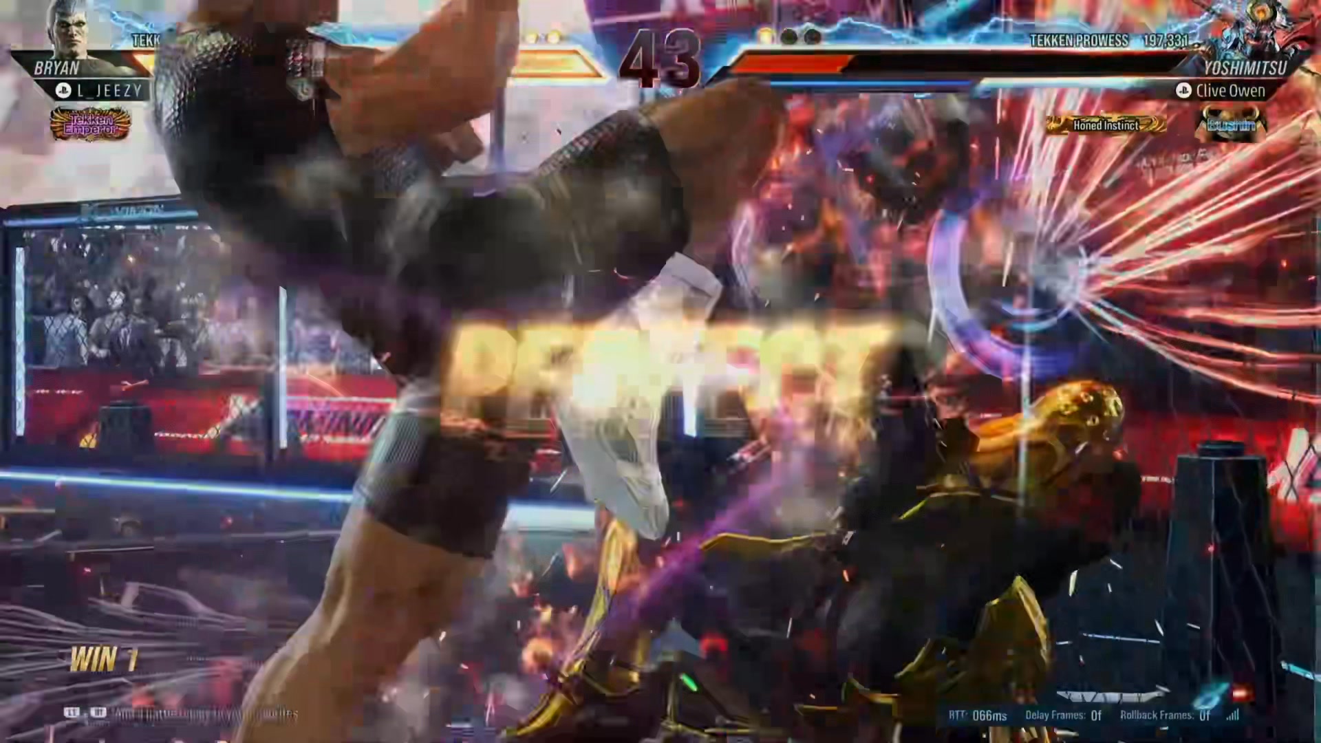 Yoshimitsu FATALITY combo on Bryan.⚔️🔥