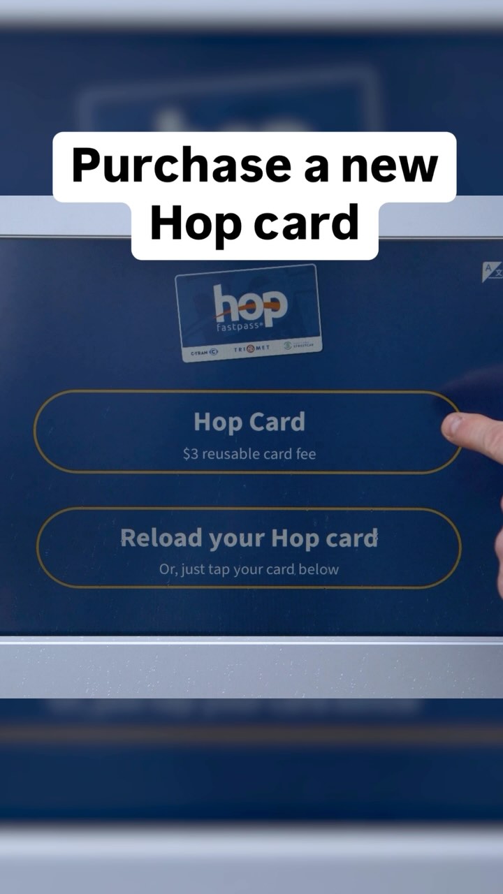 We’re installing more of the new Hop card vending machines at MAX ...