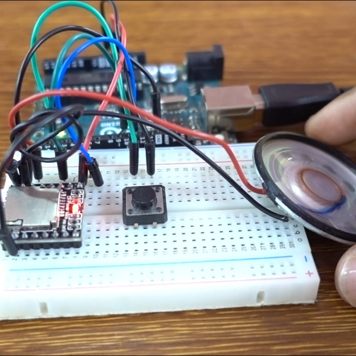 learn how to interface the dfplayer mini, a compact mp3 file player ...