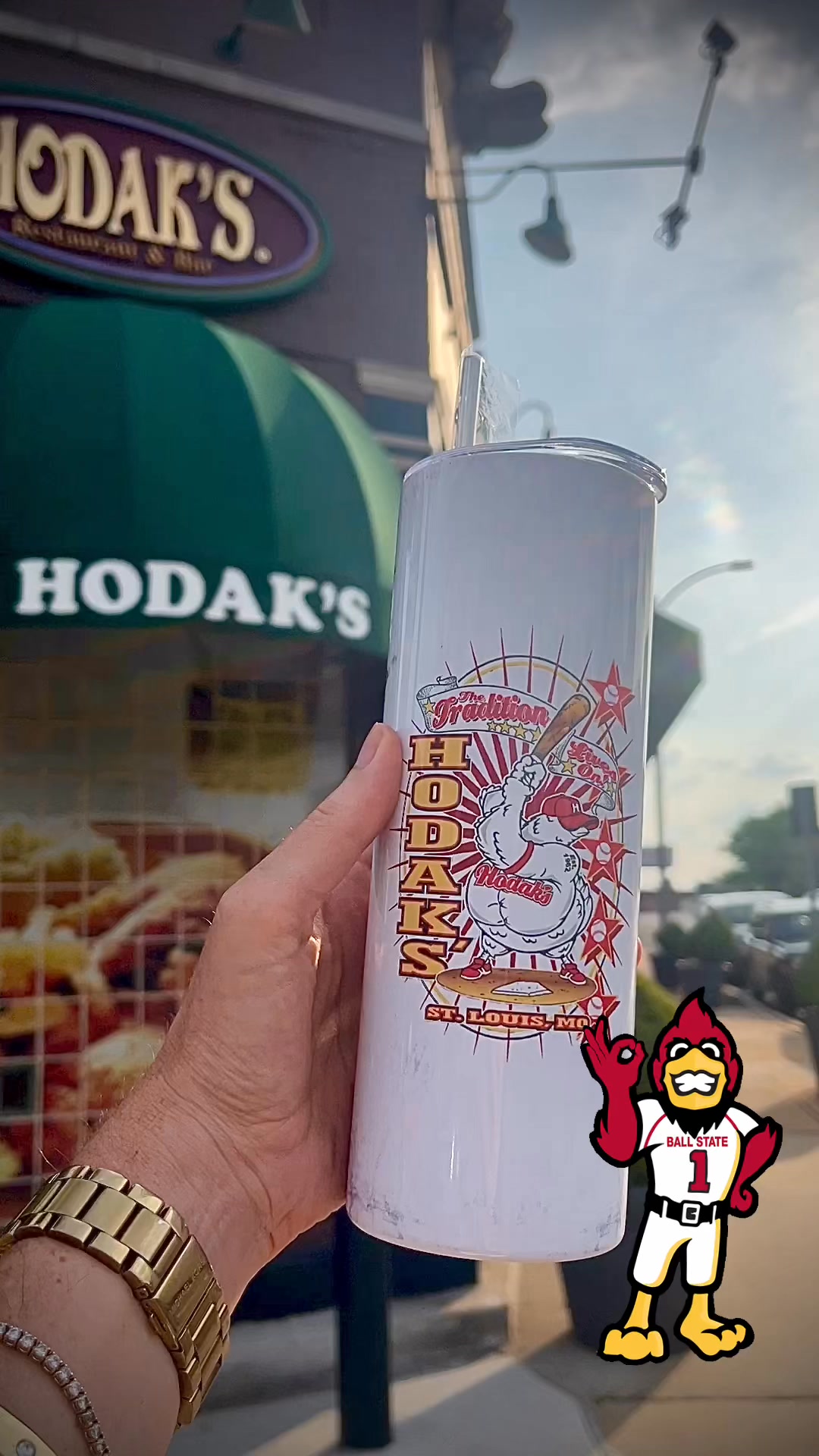 “Baseball is back, St. Louis! Swing by Hodak’s before or after the game ...