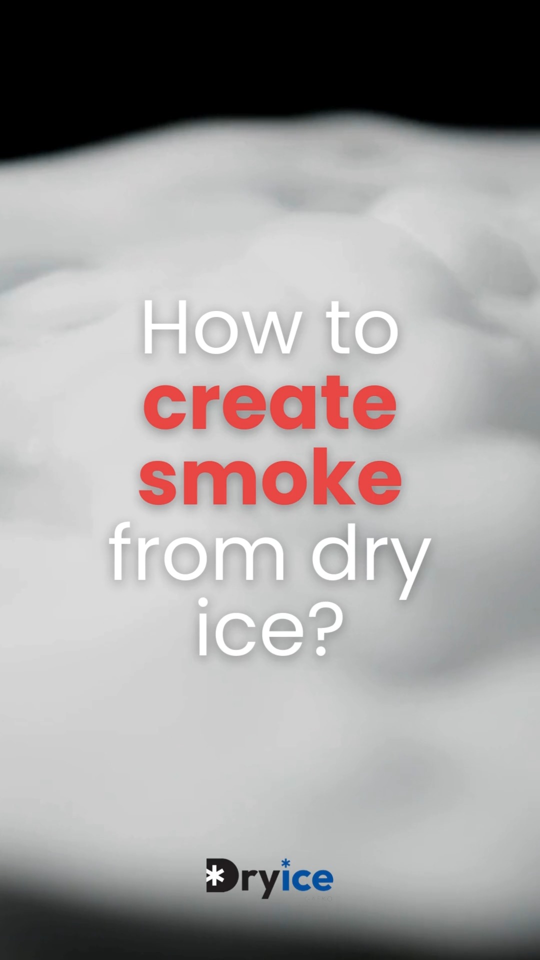 See dry ice in action! Discover the coolest way to make more