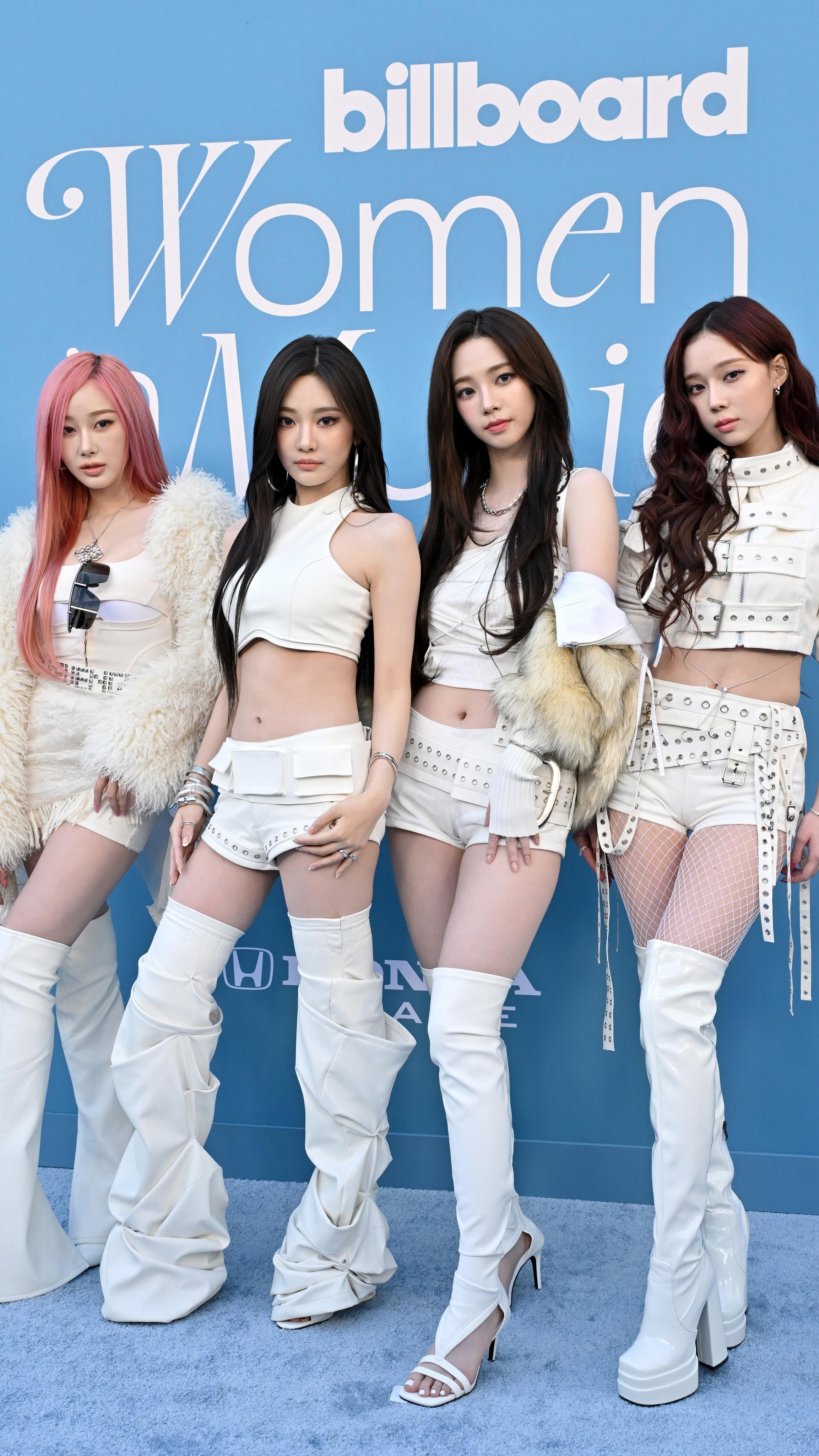 aespa in new photos for QQ Music x LEMONADE.