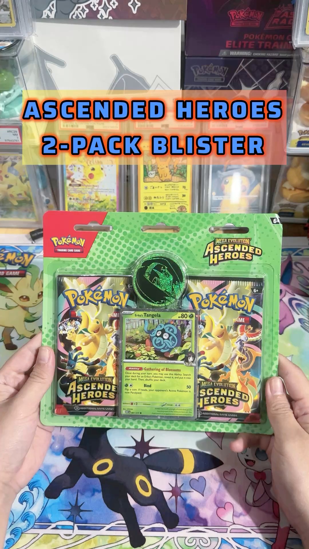 🚨Unboxing Ascended Heroes 2-Pack Blister‼️👀 #pokemon