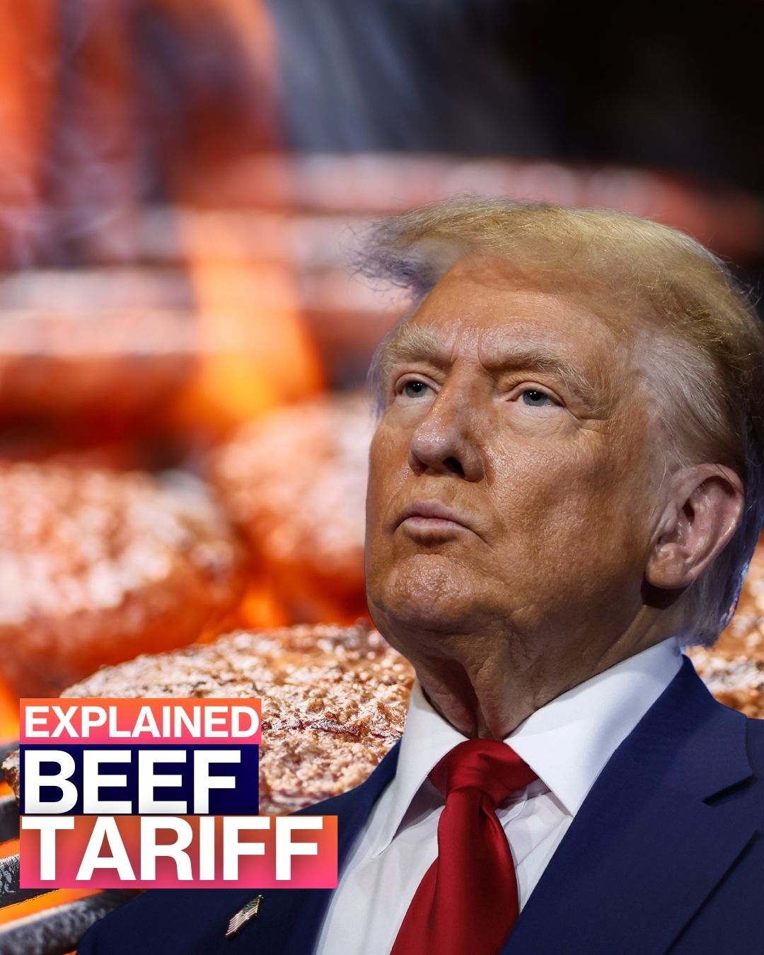 Donald Trump has beef with Aussie beef and is threatening to whack a ...