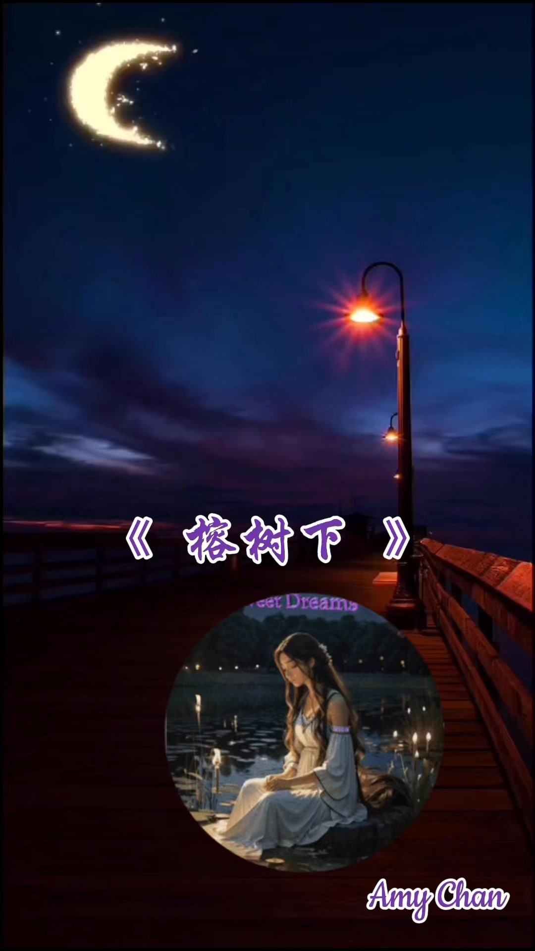 榕树下🌹美好的夜晚送上牵挂和祝福 友友们晚安好梦 舒心快乐💐🌃Good night & Sweet dreams to all my ...