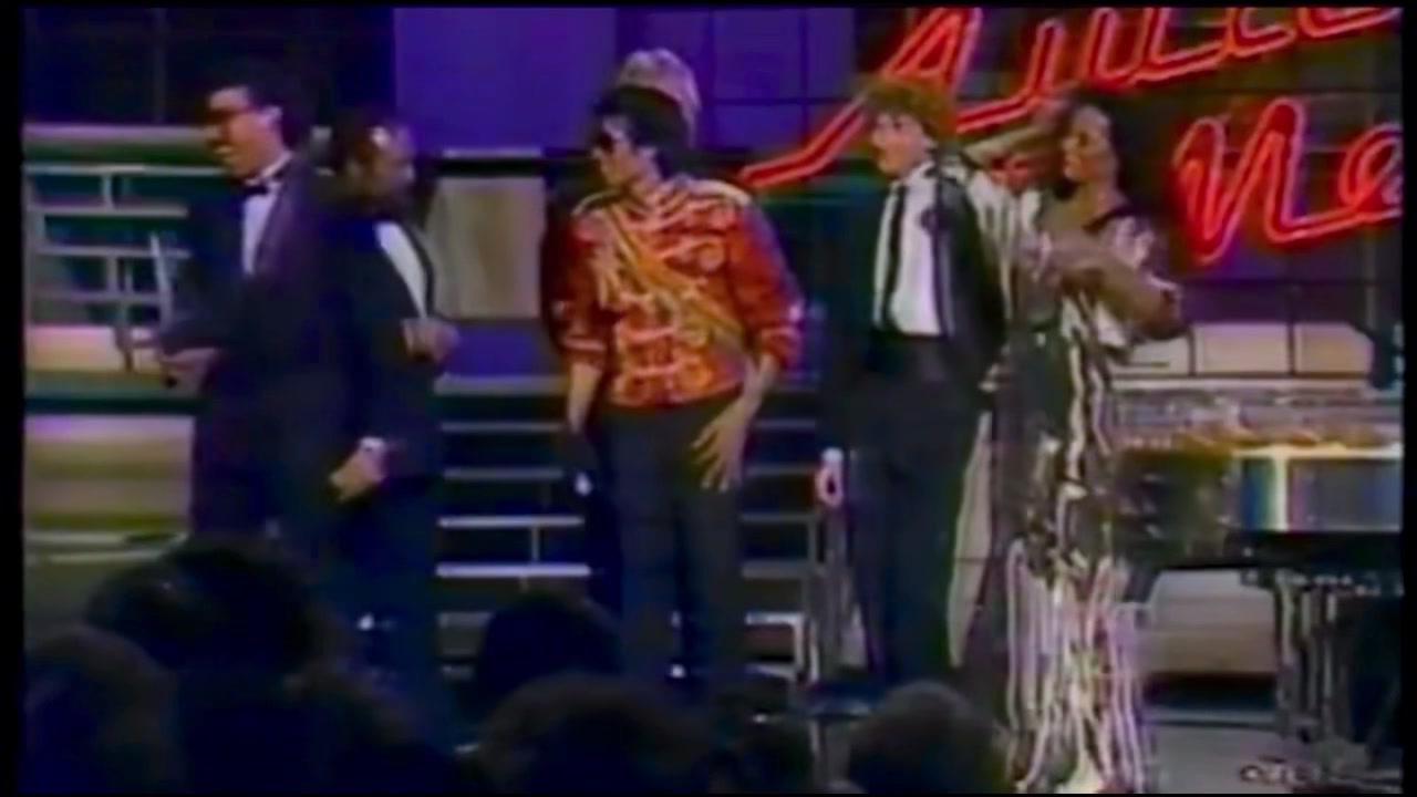 1984: At the American Music Awards, Michael Jackson accepted the 