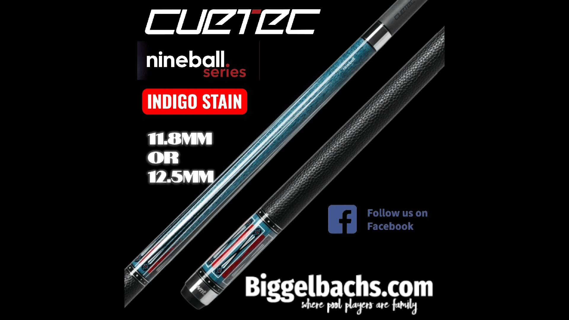 The Nineball series by Cuetec in collaboration with Matchroom