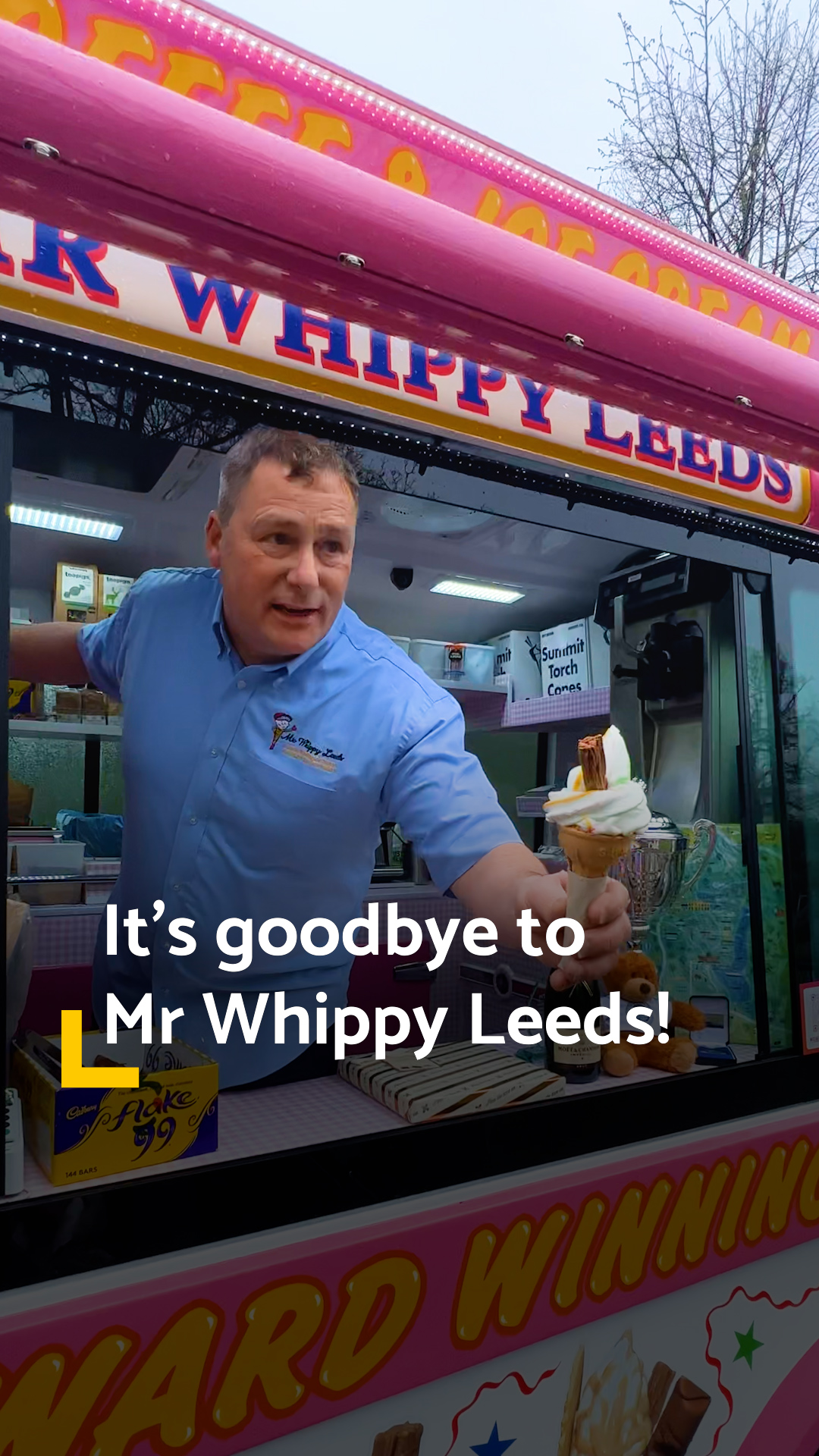It's goodbye for Mr Whippy Leeds at Roundhay Park! 😢🍦 For no less than ...