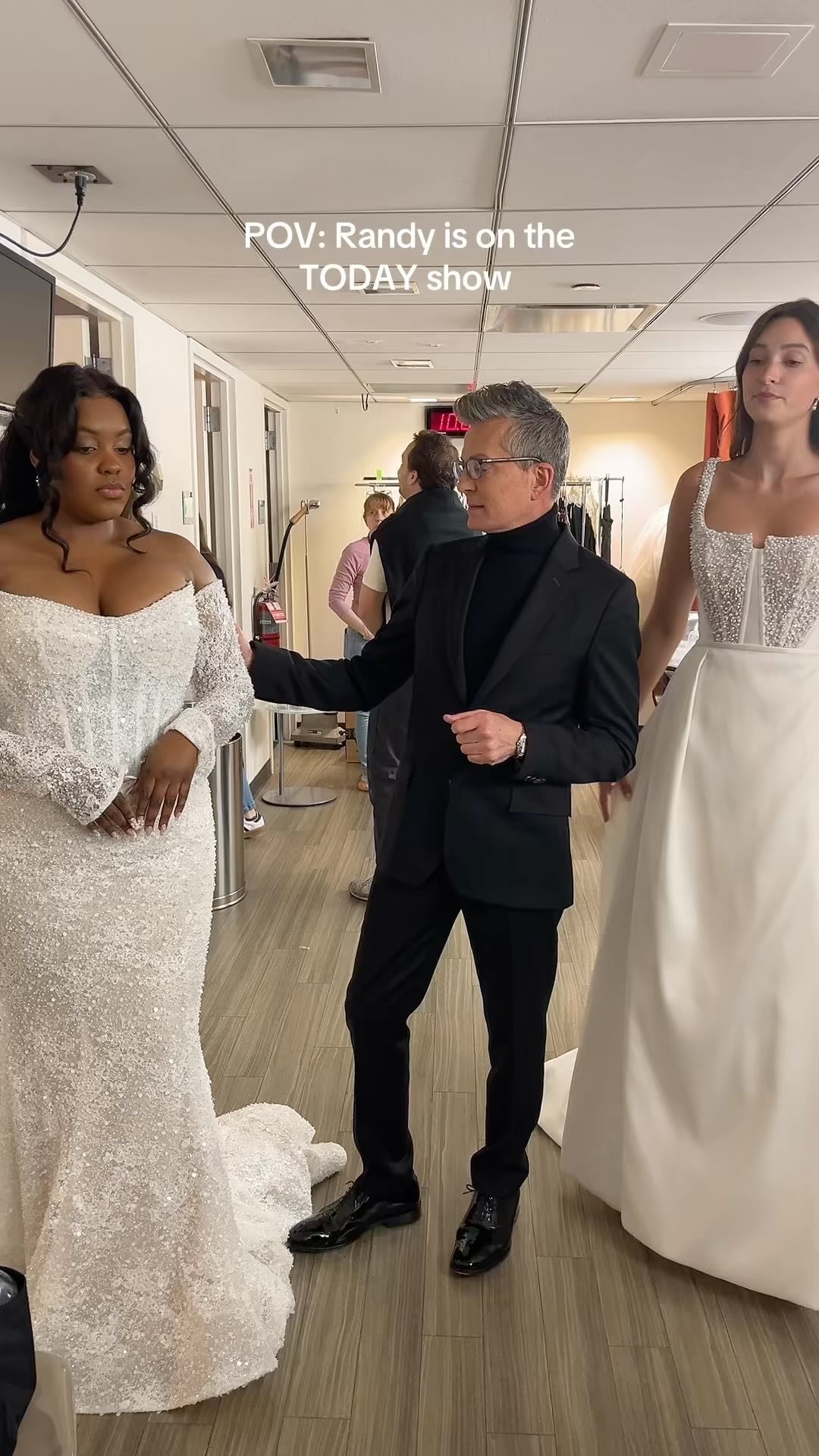 Backstage moments at the TODAY Show with Randy Fenoli and the