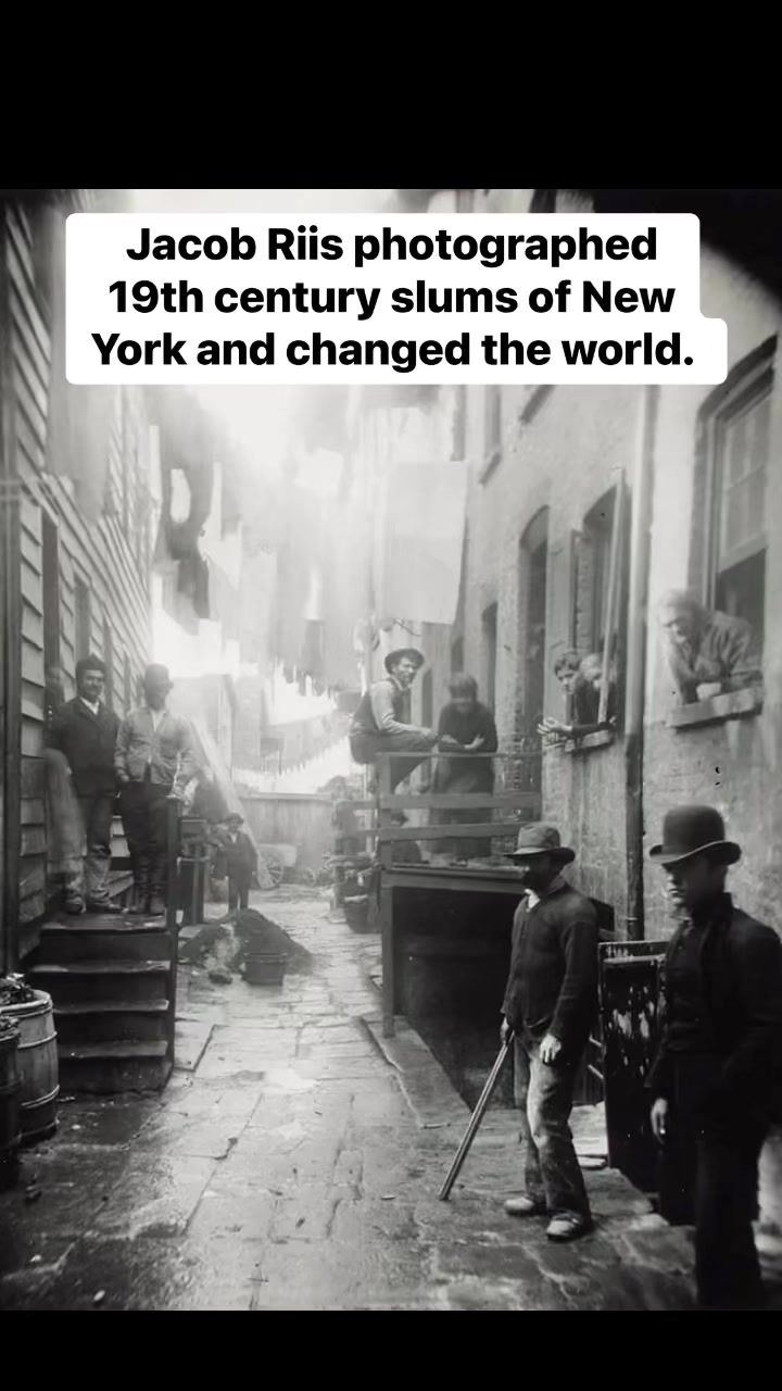 Jacob Riis was best known for his photographs of the brutal living ...