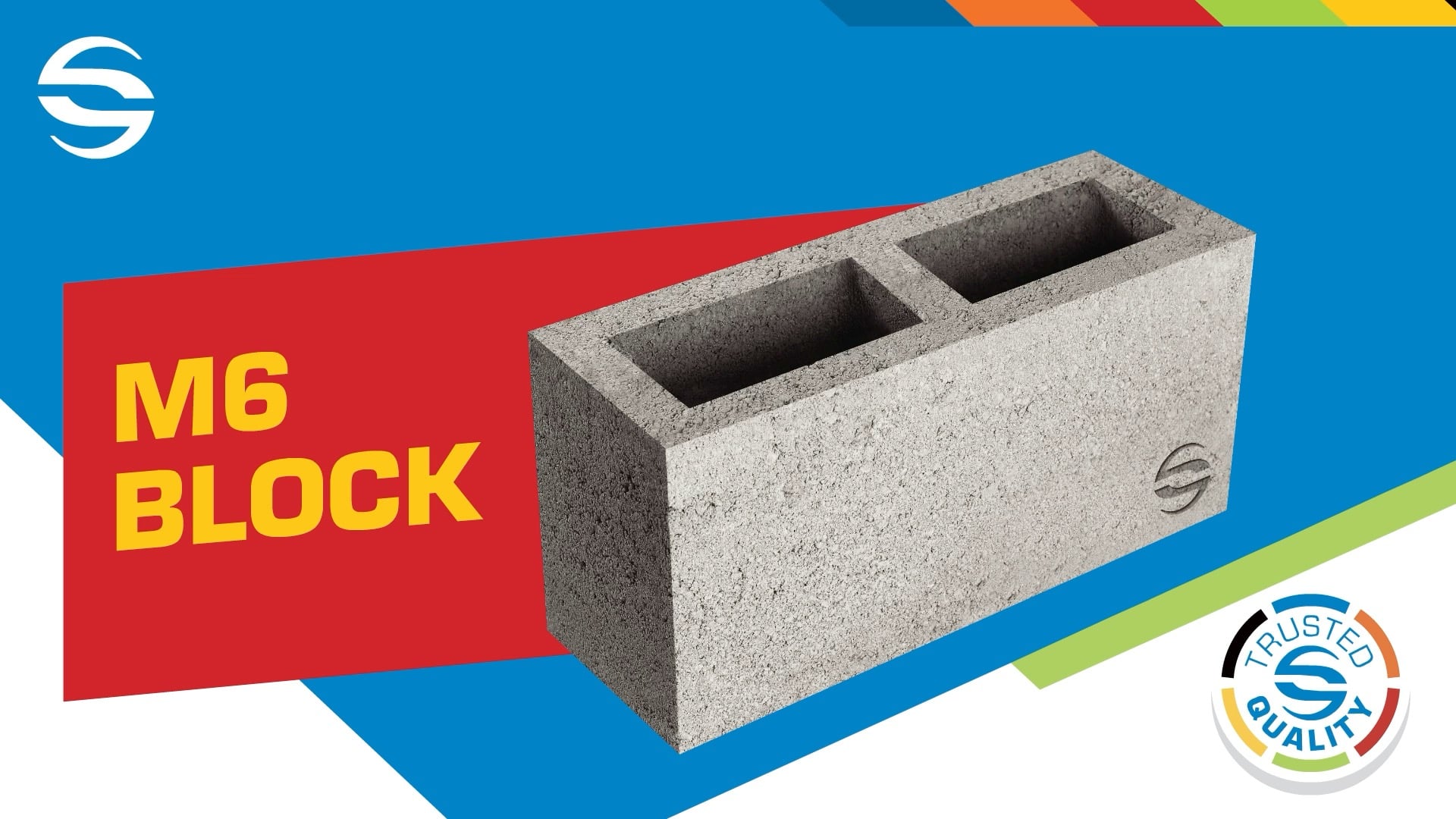 Build better with the M6 Block from Stutt Group!💙 Trusted Quality ...
