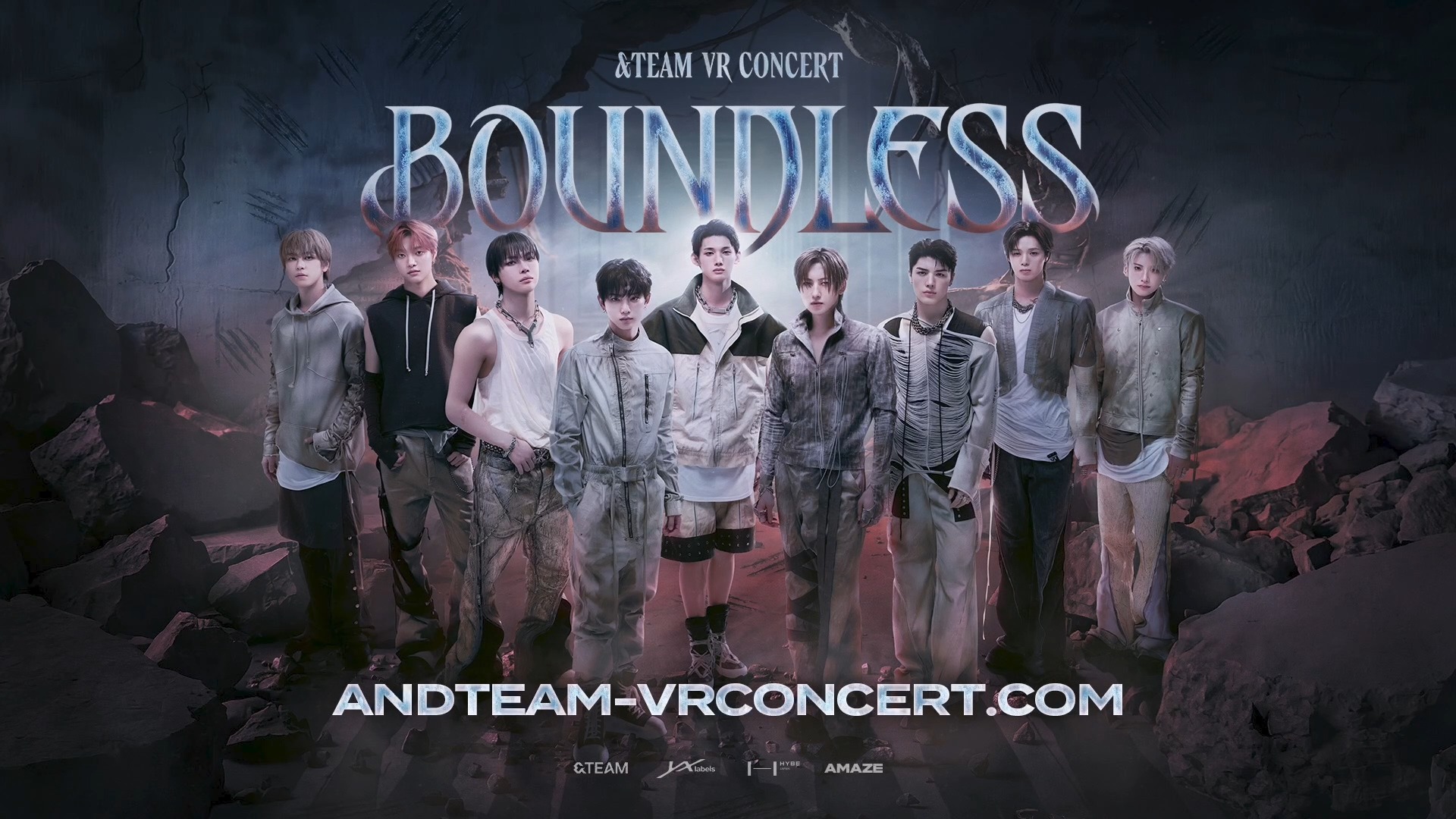 タレントカード &TEAM VR CONCERT BOUNDLESS EJ LUNÉ, it's time to be BOUNDLESS. Experience &TEAM VR CONCERT