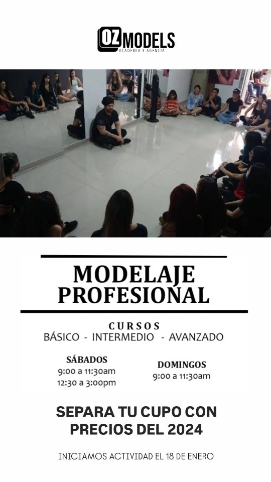 Oz Models Agencia - Marcas vinculadas al evento de este Viernes Marzo ...