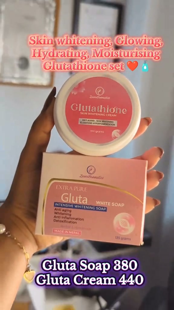 glutathione skin whitening cream in nepal Skincare set Flavour:Strawberry Surge WEIGHTLOSS DRINK L-Glutatión + Vitamina C