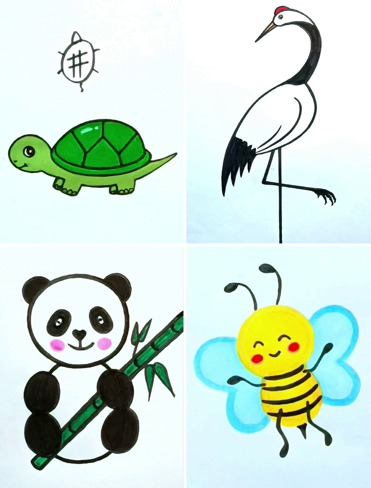 Cool Handprint Drawings for Kids | Simple to Learn Handprint Drawing ...