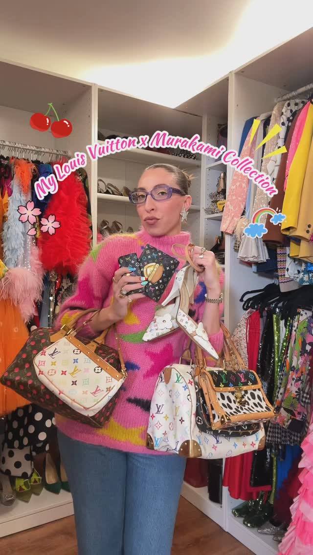 Rare vintage Louis Vuitton x Takashi Murakami Marilyn Bag 💟 From