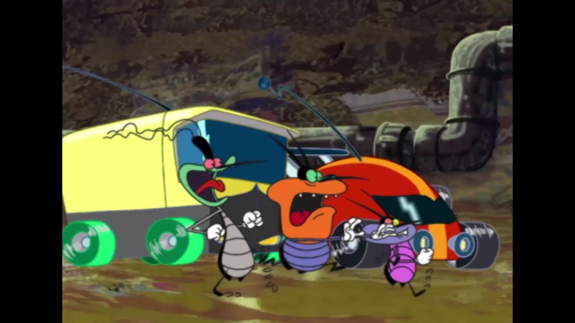 🏃‍♂️ A new chase! #Oggy #Oggy_and_the_Cockroaches #TV_series #Animation ...
