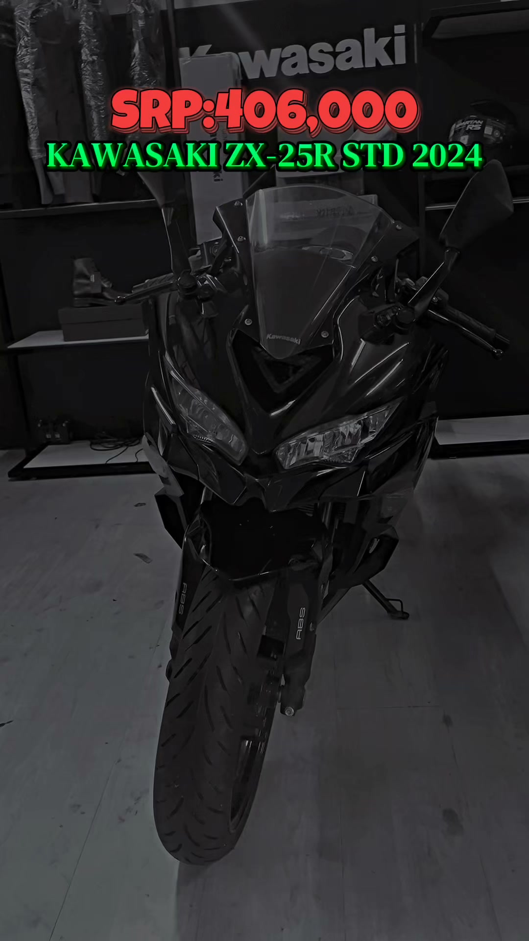 KAWASAKI ZX-25R STD 2024 SRP:406,000 For more Inquiries: ➡️JO-AN