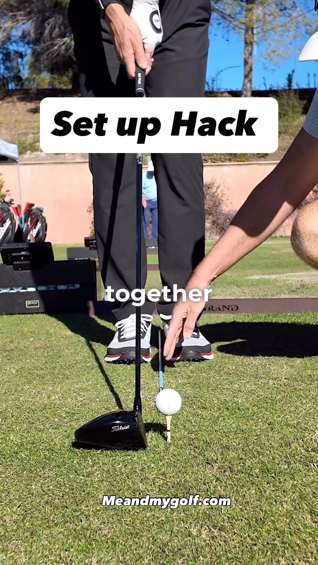 Here’s a hack that can help with your driver! We use this all the time ...