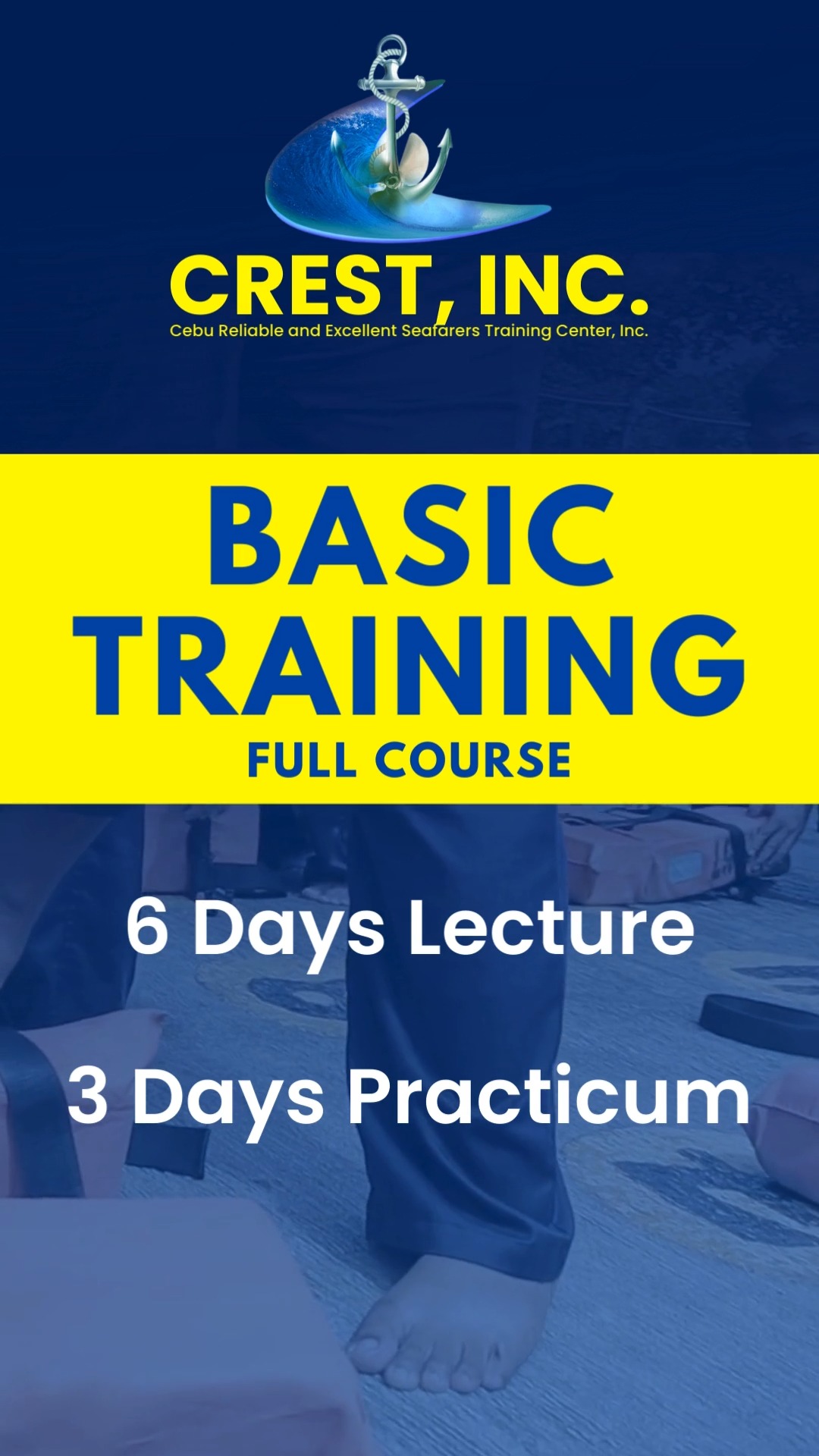 Enroll now at CREST, Inc. and take our STCW Basic Training course to ...