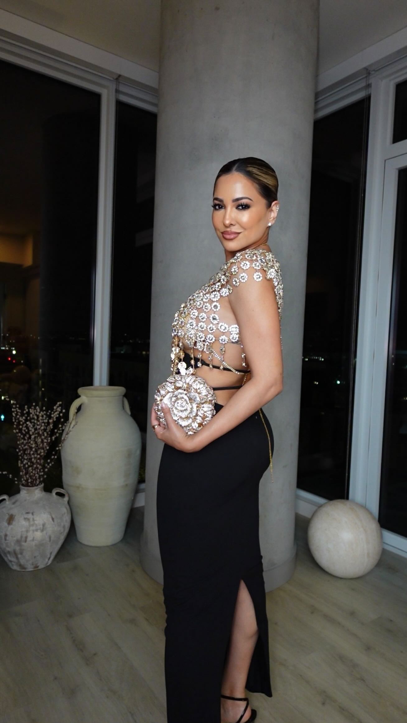 gold body chain dress GRWM: Styling The Most Stunning Pt. VIII✨, Don’t forget to leave a little sparkle wherever you go… 🦋, How stunning is this statement piece!? Video definitely doesn’t do it justice, it looks pair:jaska-metallic-high-heel-gold
