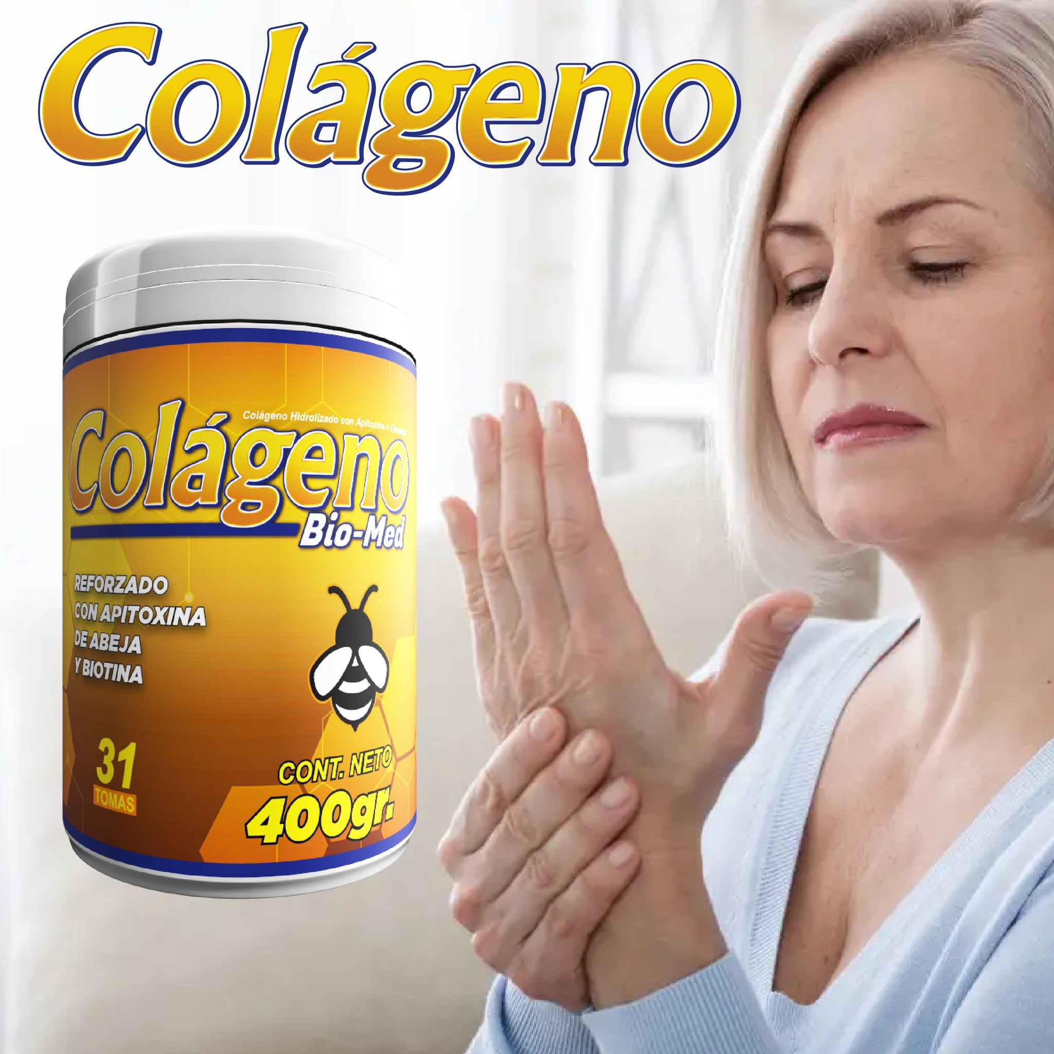 💆‍♀️Piel Nueva y Articulaciones... - Colágeno Bio-Med PE