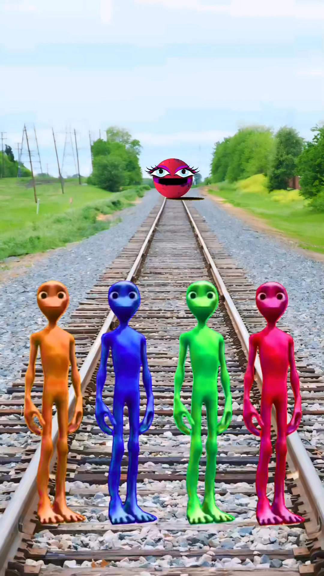 Red colour Pac-Man attack vs Equal dream to cochinta 4 different colour ...