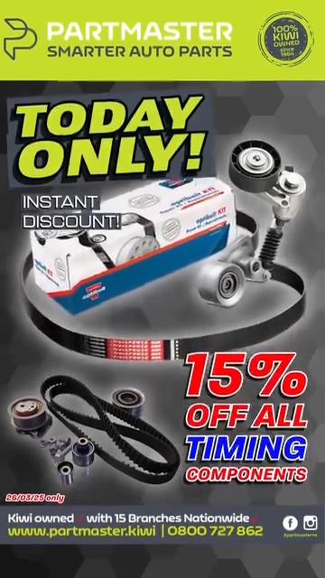 If you've got a cam belt job in this morning, you couldnt have timed it ...