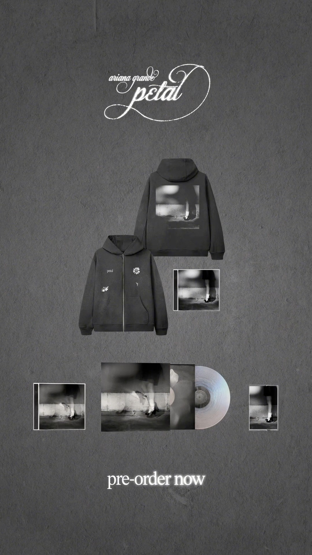preorder the new Petal vinyl, cd, cassette, and merchandise ꕤ