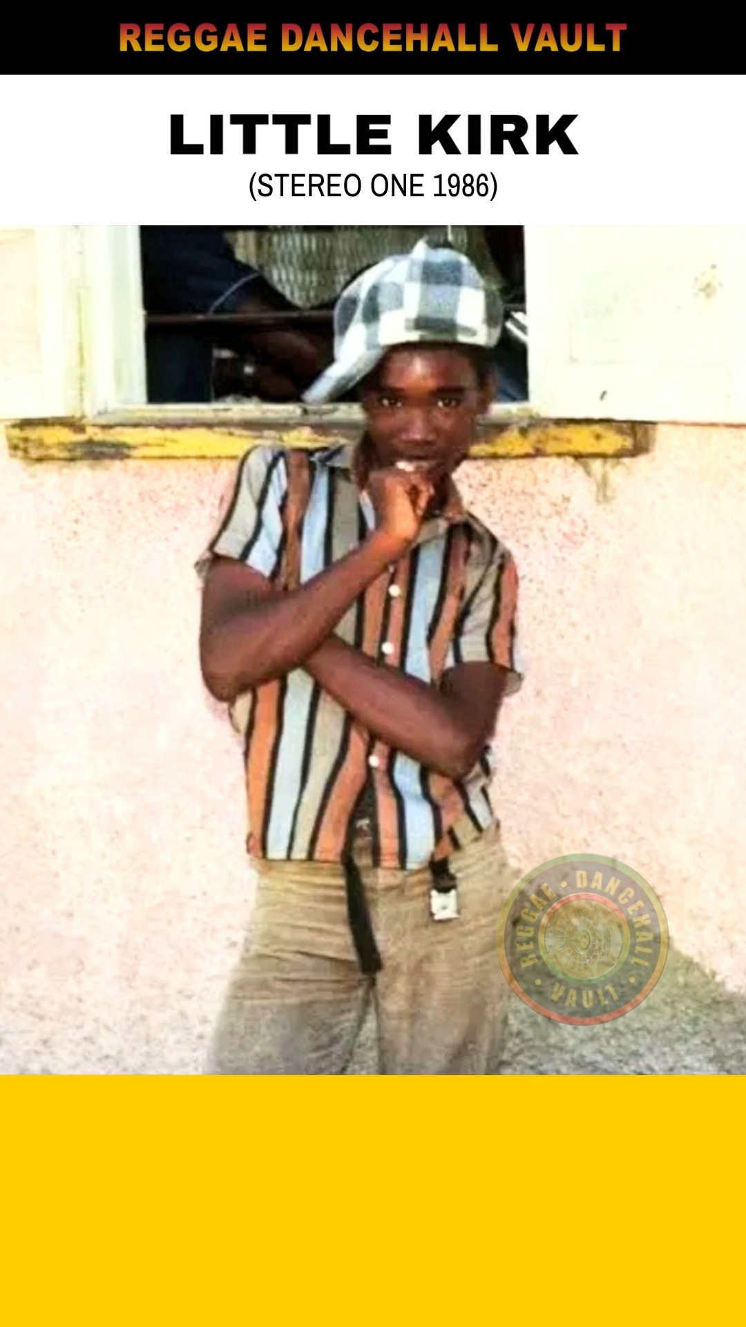 Little Kirk on Stereo One 1986 #reggae #dancehall #littlekirk
