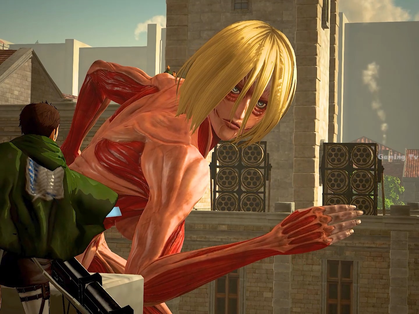 Annie Female Titan Attack | Attack on Titan 2