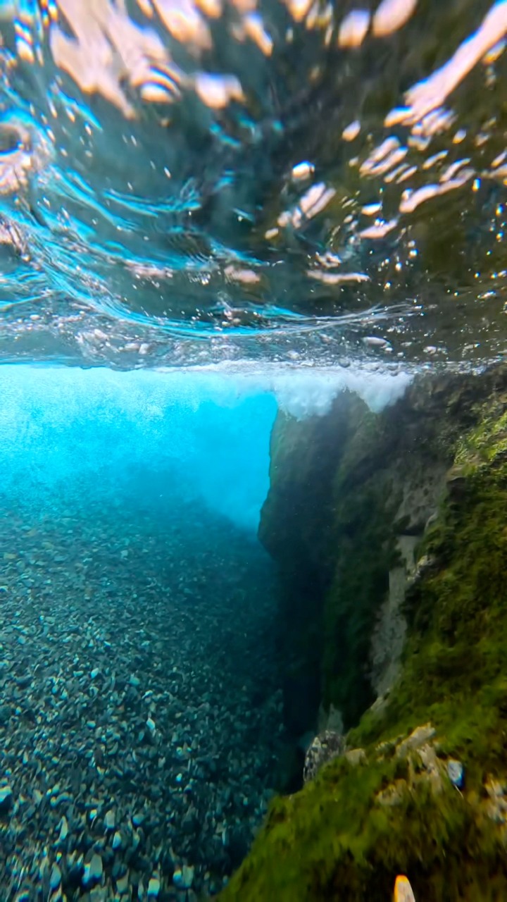 Simply incredible under these highland rivers in Iceland | John Derting ...